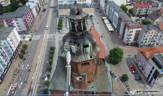 Pożar katedry w Gorzowie, 1 lipca 2017 roku