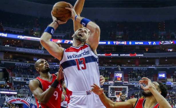 Liga NBA: Sześć punktów Gortata, Wizards przegrali z Raptors