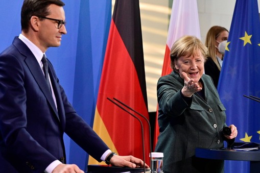 Merkel i Morawiecki