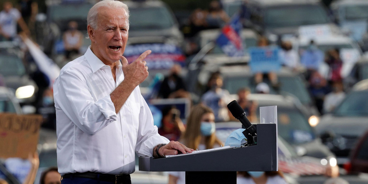 Biden ma w Georgii przewagę nad  Trumpem 14 tys. głosów