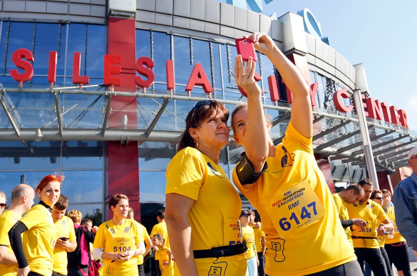 Katowice. Start Silesia Marathonu 