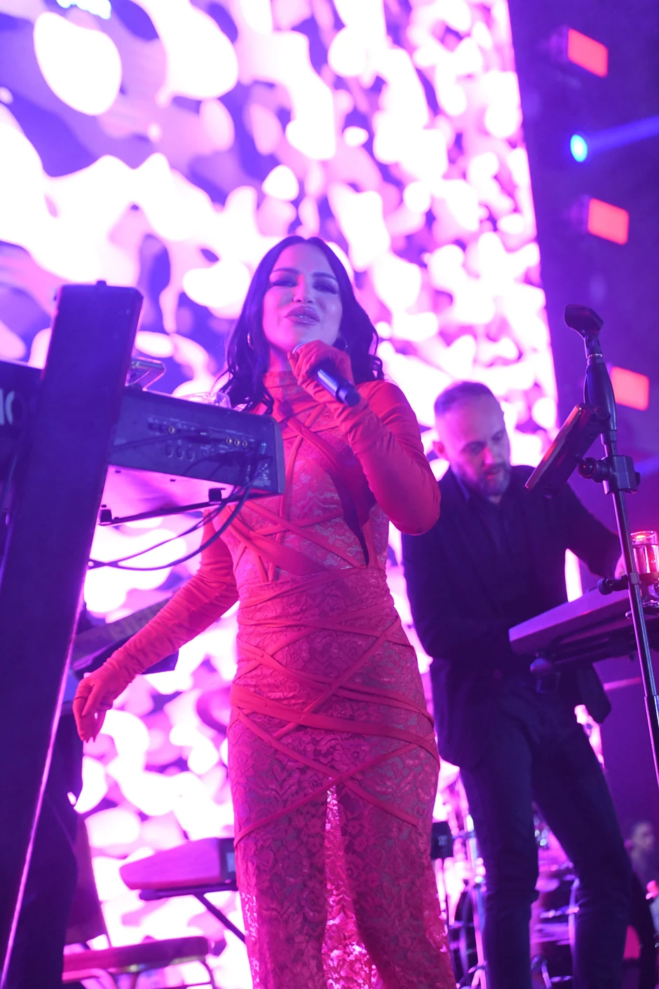 Aleksandra Mladenović doček Nove godine