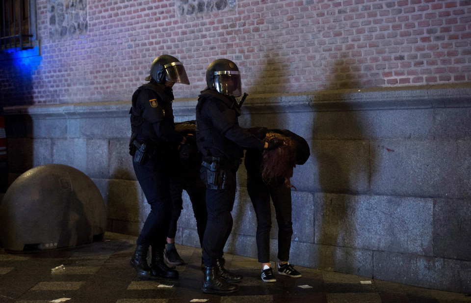 Zamieszki w Madrycie