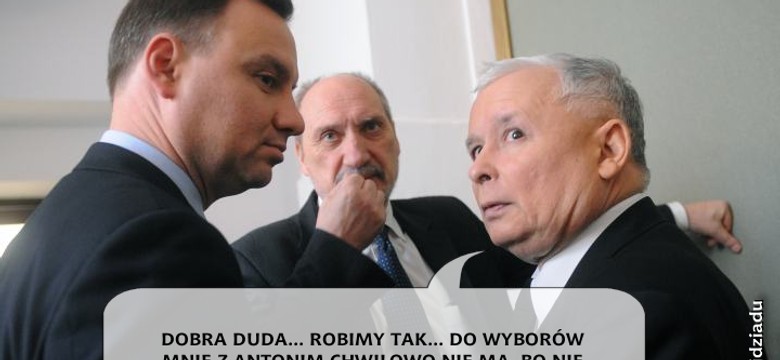 Kaczyński musztruje Dudę, a Kwaśniewski i Miller tworzą nową partię. MEMY DNIA