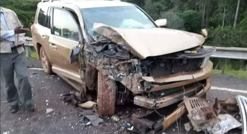 MP’s car involved in Sunday morning accident 