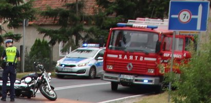 Tragiczny finał przejażdżki motocyklem 76-latka i jego 74-letniej pasażerki. Zginęli w zderzeniu z ciężarówką