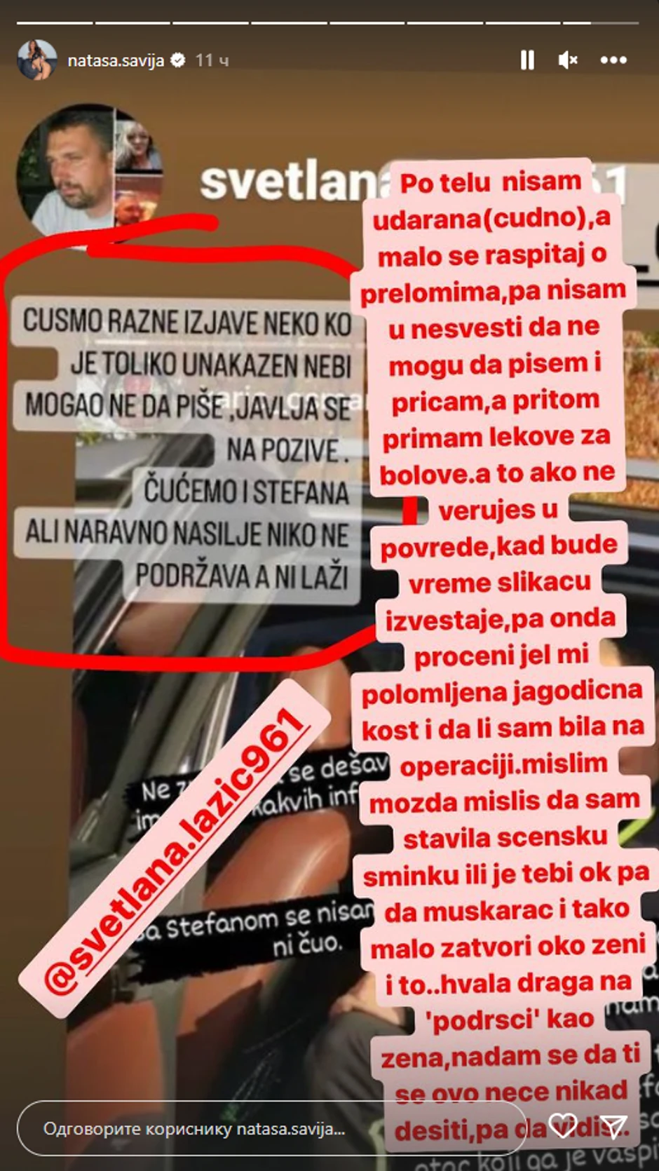 Natašu Šaviju napali na mrežama