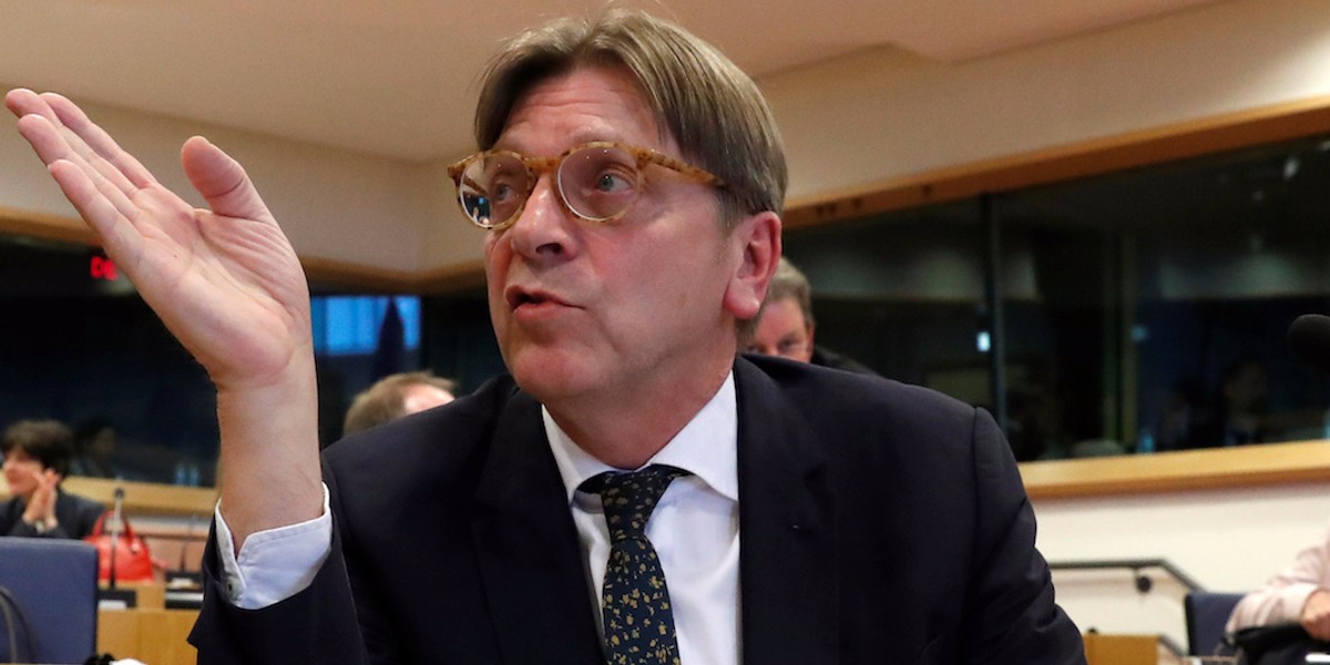 EU Parliament chief Brexit negotiator urges Theresa May not to hide from MEPs