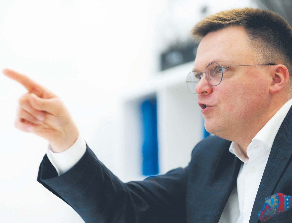 Szymon Hołownia, lider Polski 2050