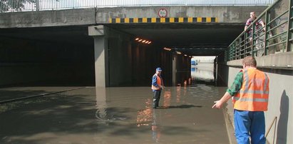 Znów zatopili tunel