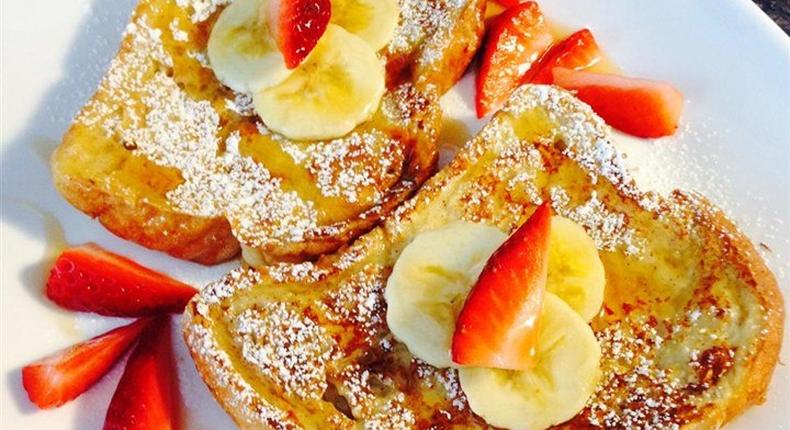 Fluffy French toast