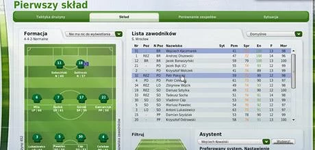 Screen z gry "FIFA Manager 09"