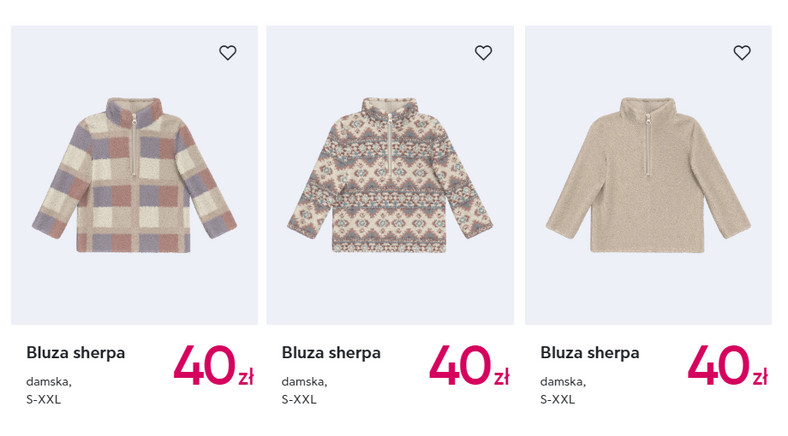 Pepco bluza sherpa