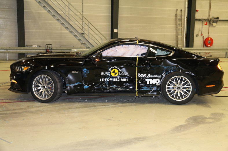 Ford Mustang - testy Euro NCAP