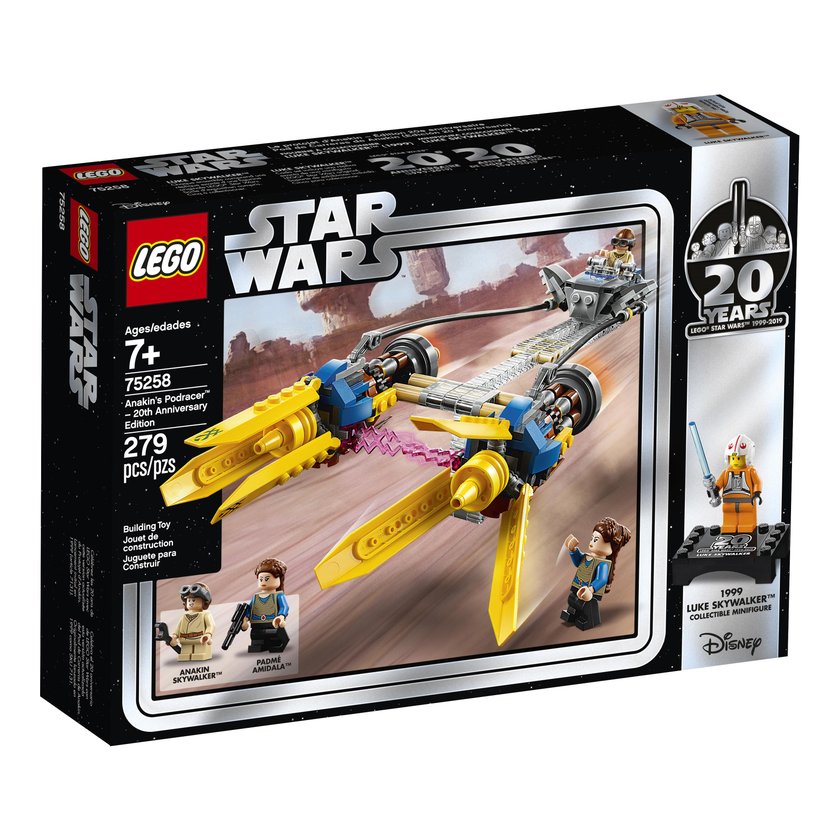 LEGO® Star Wars™ Ścigacz Anakina™ - edycja rocznicowa (75258) - 129,99 PLN,