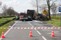Lubuskie: Wypadek na DK31. Kierowca spłonął w zmiażdżonym samochodzie