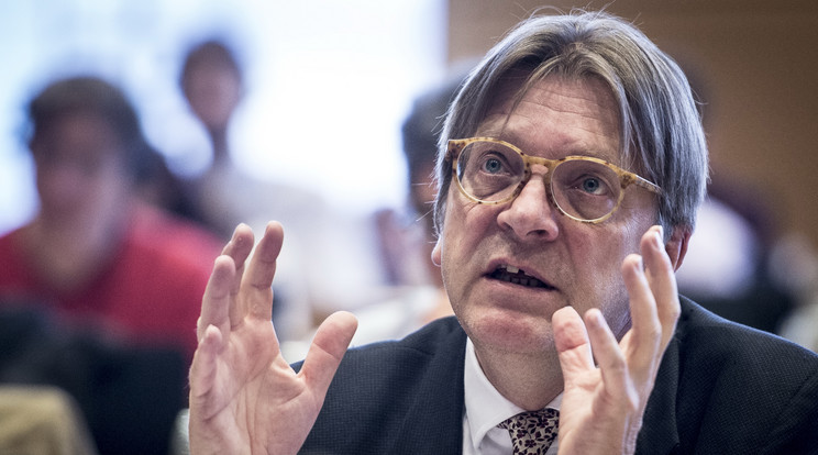 Guy Verhofstadt szerint szűkíteni akarják az Angliában élő uniós polgárok jogait/Fotó:AFP