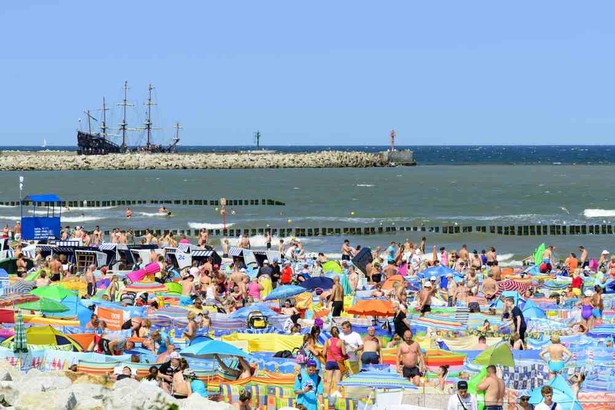 Plaża nad Morzem Bałtyckm, Ustka, Fot. ppart / Shutterstock.com