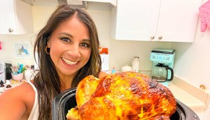 I compared rotisserie chickens from Whole Foods, Costco, and Safeway.Chelsea Davis