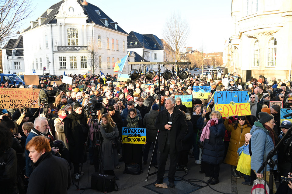 Świat protestuje przeciw inwazji. Dania