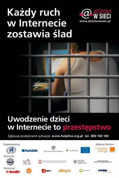 Plakat kampanii fundacji Dziecko Niczyje z 2010 r.