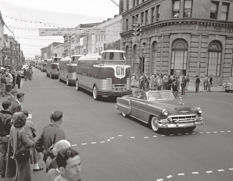 GM Futurliner - nowoczesność lat 50.