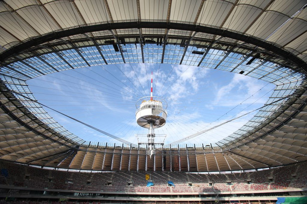 Stadion Narodowy w Warszawie: zakończono montaż dachu (4). Fot. Narodowe Centrum Sportu