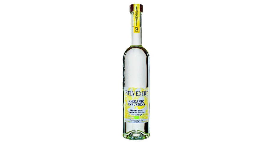 Na butelkach Belvedere Organic Infusions po raz pierwszy w wypadku tej marki pojawiły się etykiety