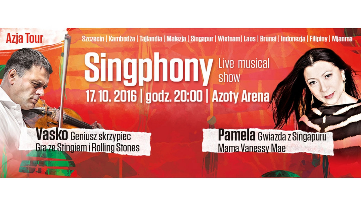 Jesienią w hali Azoty Arena odbędą się dwa niezwykłe wydarzenia muzyczne. W październiku na scenie Areny wystąpią muzycy z całego świata w ramach koncertu "Singphony - live music show". Z kolei w listopadzie Szczecin gościł będzie saksofonistkę Candy Dulfer.