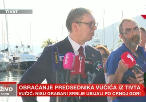Vučić u Tivtu