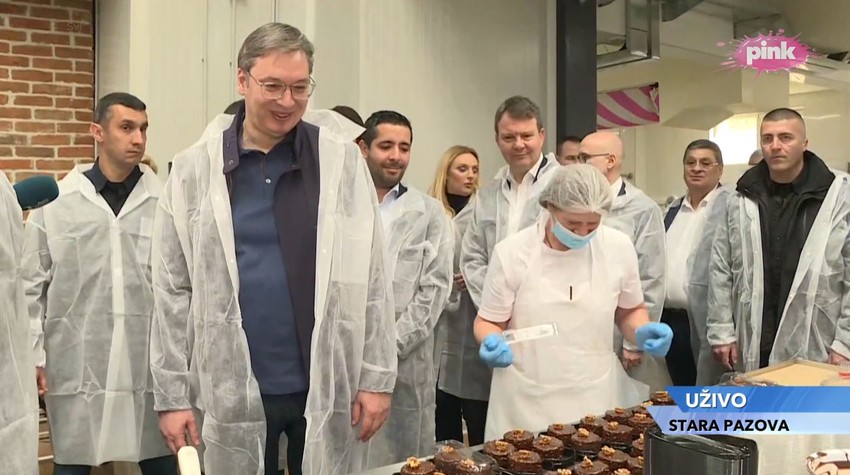 Vučić u Staroj Pazovi