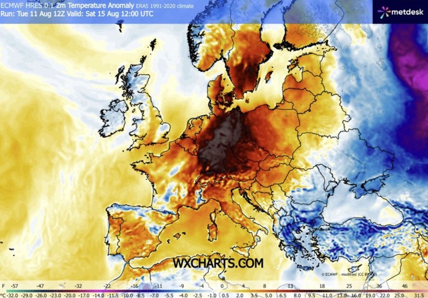 Mapa za 15. avgust