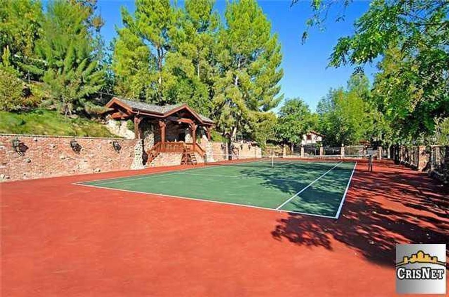 There's also a tennis court if you get bored of the water and caves.