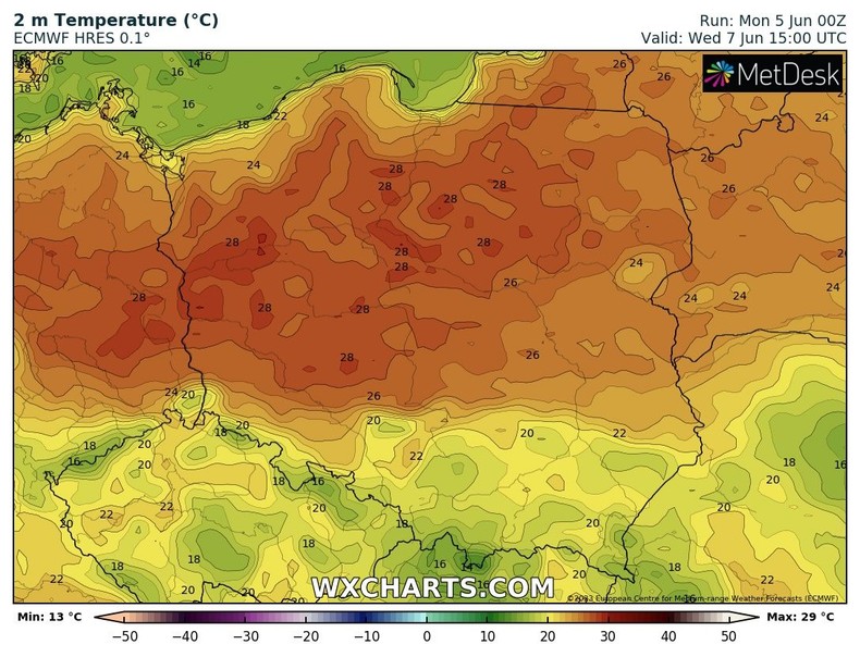 Temperatura w tym tygodniu ma być mocno zróżnicowana