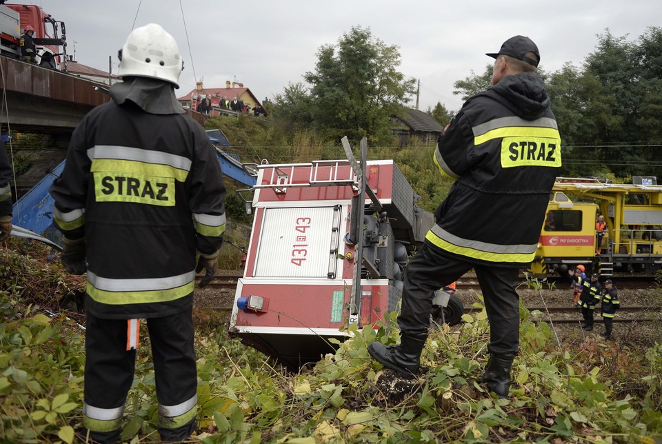 JAROSŁAW WYPADEK STRAŻACY