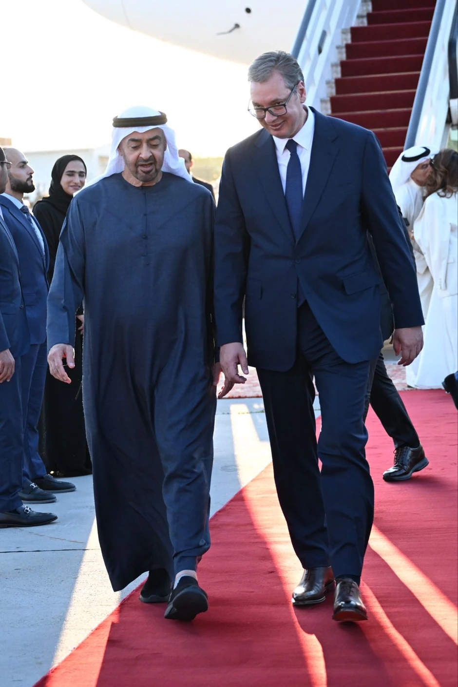 Muhamed Bin Zajed u poseti Beogradu