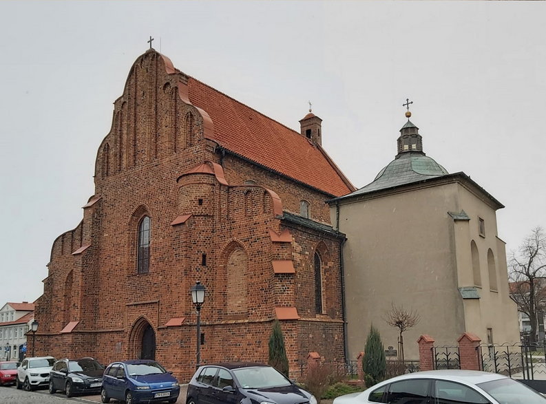 Kościół św. Bartłomieja w Koninie w roku 2022. 