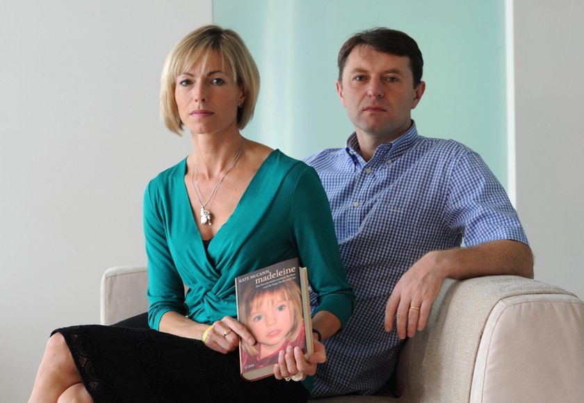 Kate and Gerry McCann - rodzice zaginionej Maddie