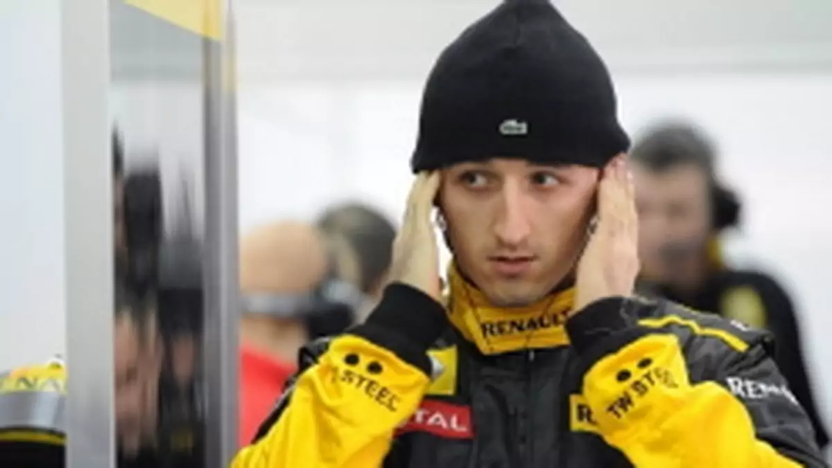 Formuła 1: Robert Kubica zakończył testy - jest inaczej