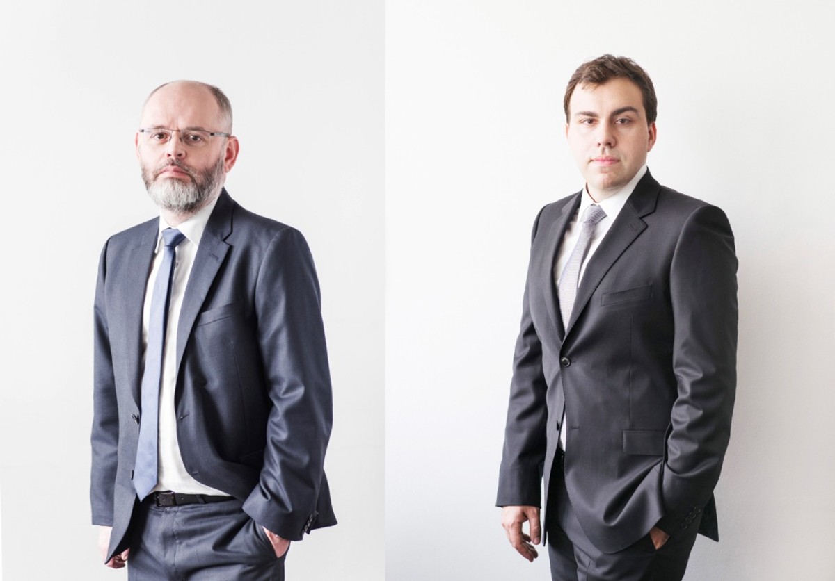 Piotr Wojnar i Janusz Szeliński