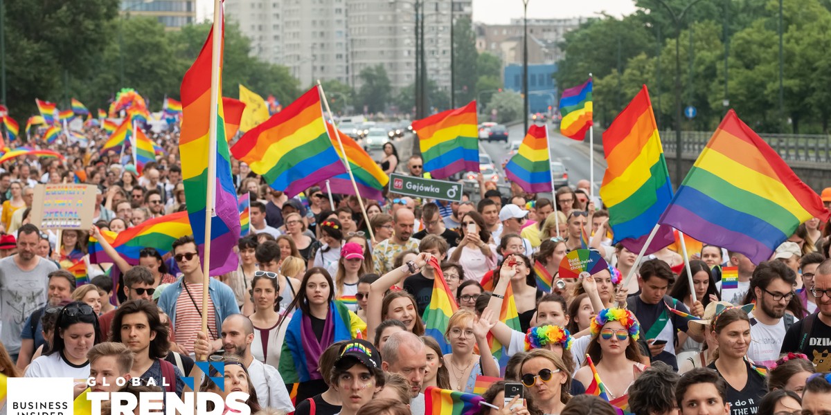 Parada Równości, Warszawa, lipiec 2019 r.