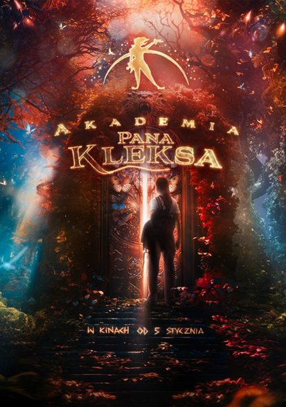 Plakat filmu "Akademia Pana Kleksa".