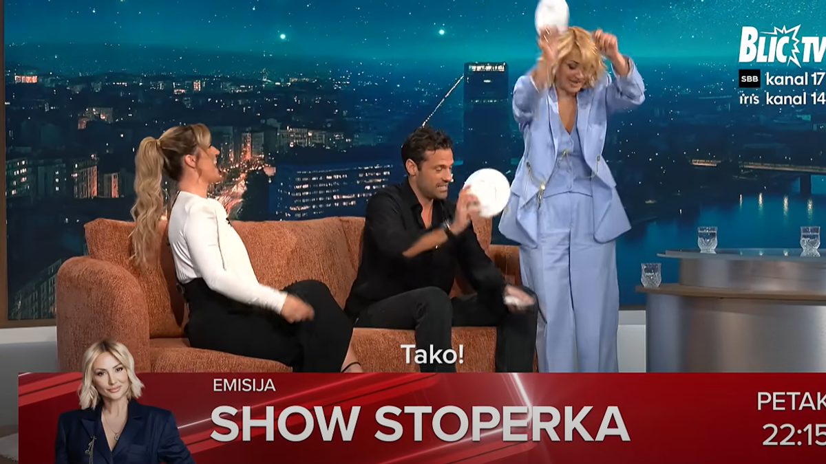 Grk poludeo u emisiji 