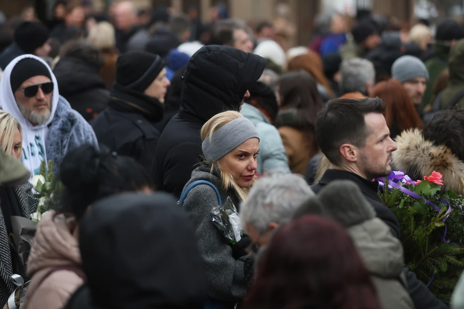 Sahrana Aleksandre Goncić