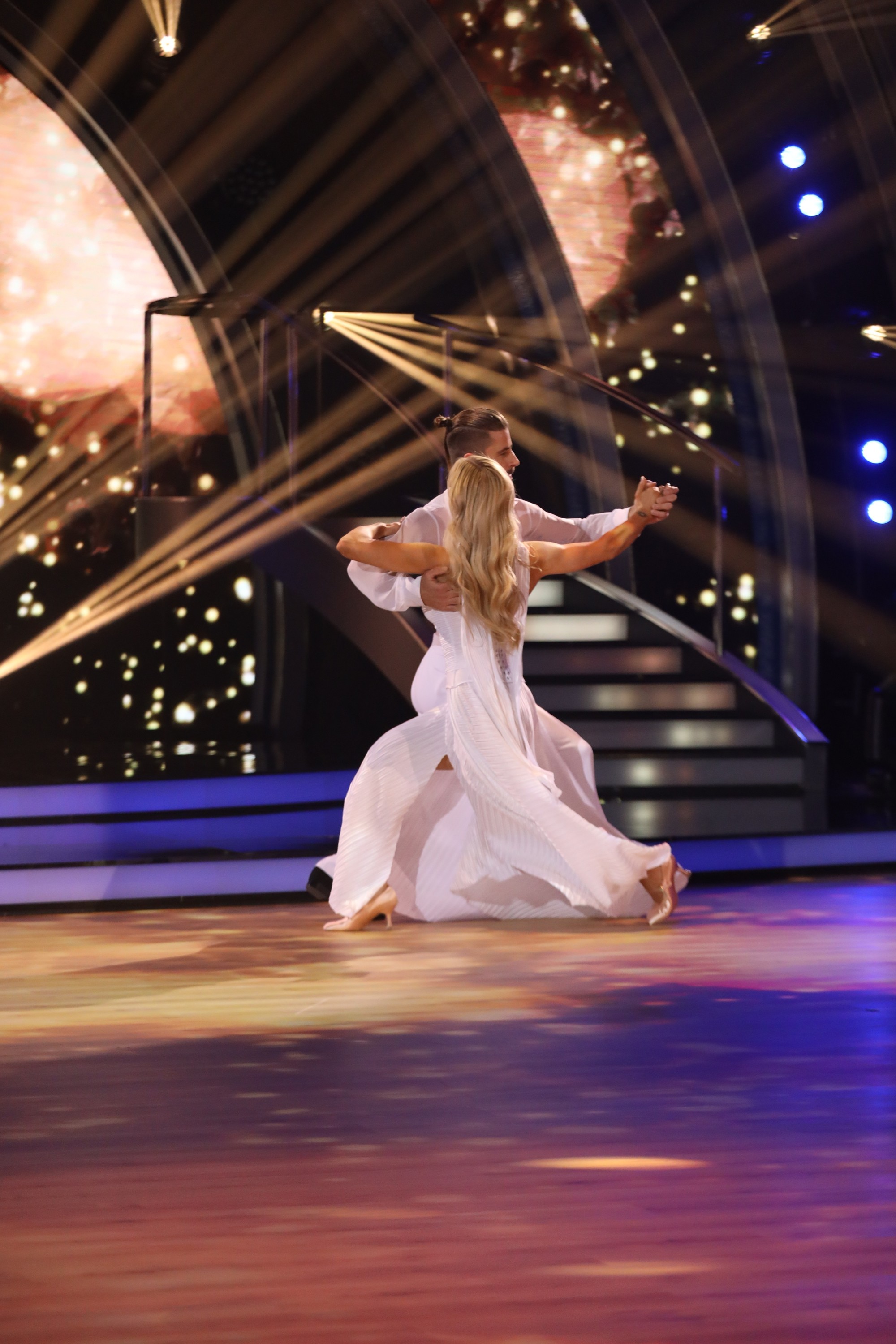 Peter Sagan a Eliška Lenčešová v Let's Dance.