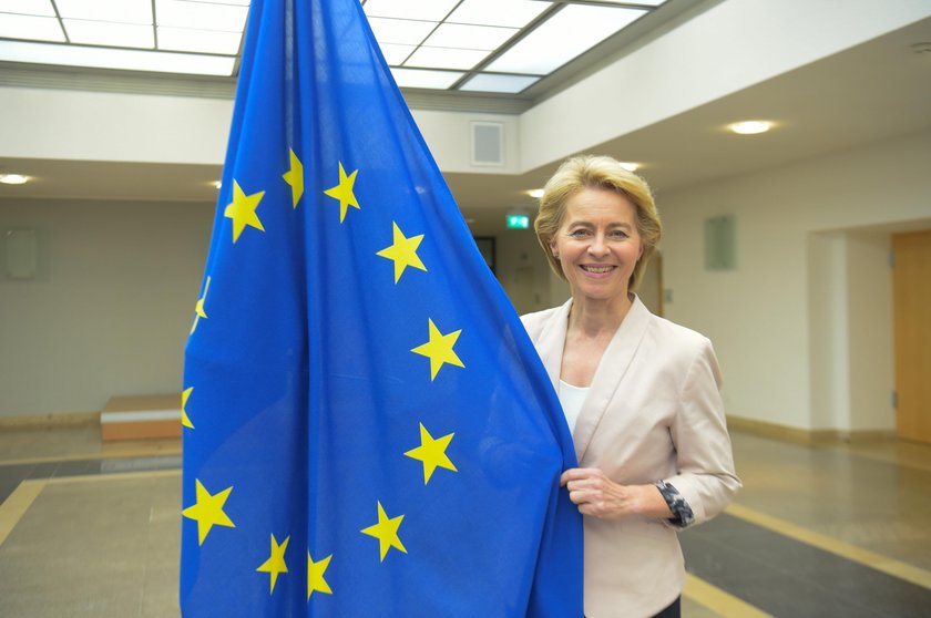 Ursula von der Leyen w Warszawie