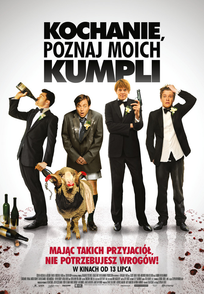 "Kochanie, poznaj moich kumpli" - plakat