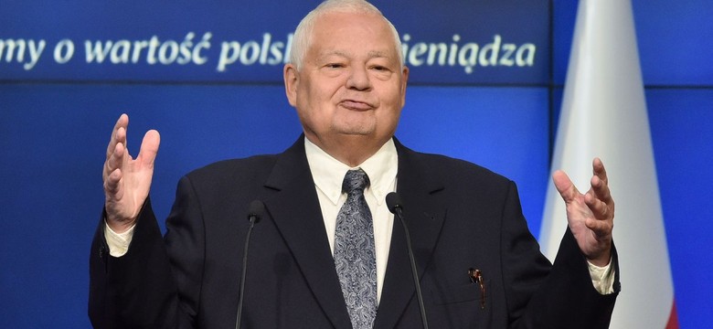 Glapiński: Nie powinniśmy i nie możemy zrezygnować ze złotego