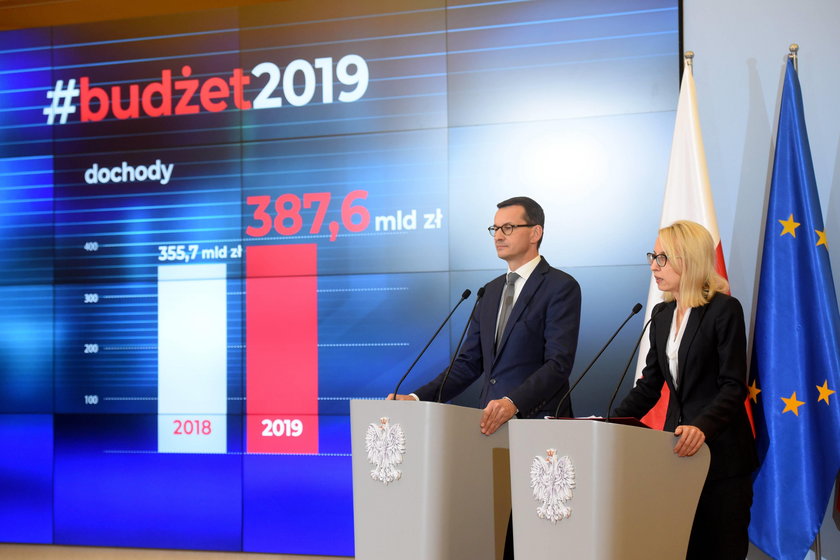 Mateusz Morawiecki i Teresa Czerwińska