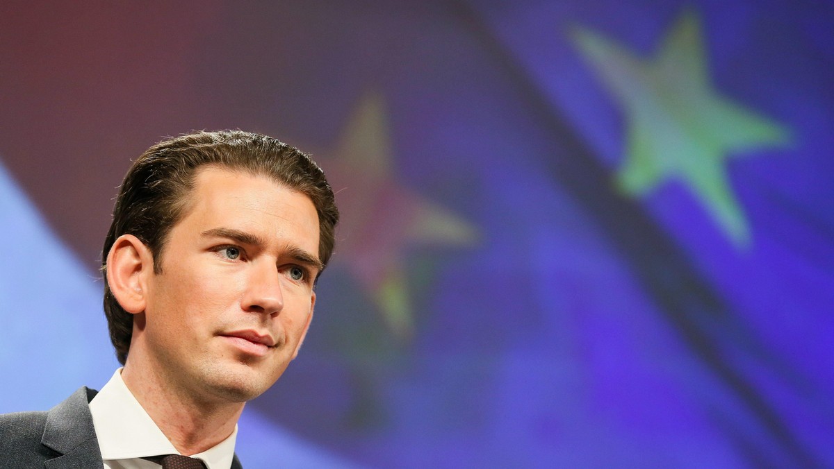 New Austrian Chancellor Sebastian Kurz in Brussels